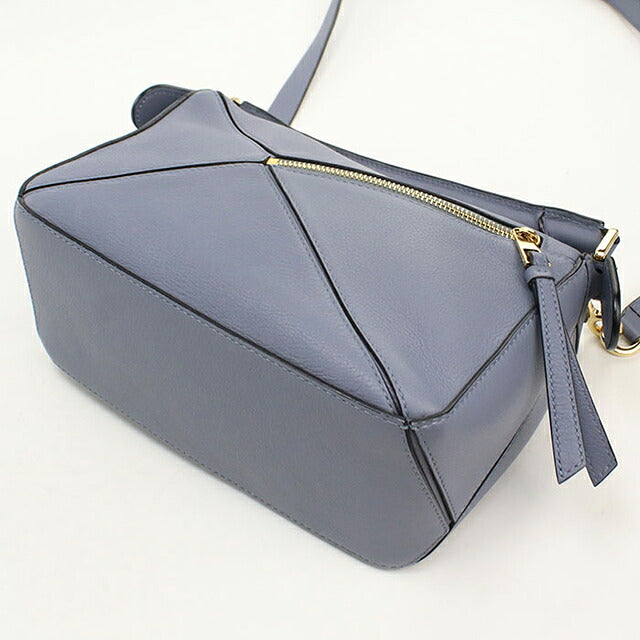 中古 ロエベ ハンドバッグ レディース ブランド LOEWE パズル スモール 2WAY ブルー USDLO120978011