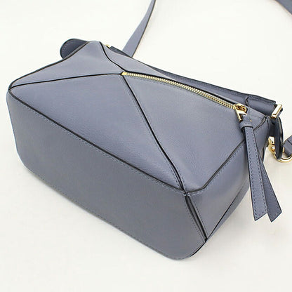 中古 ロエベ ハンドバッグ レディース ブランド LOEWE パズル スモール 2WAY ブルー USDLO120978011
