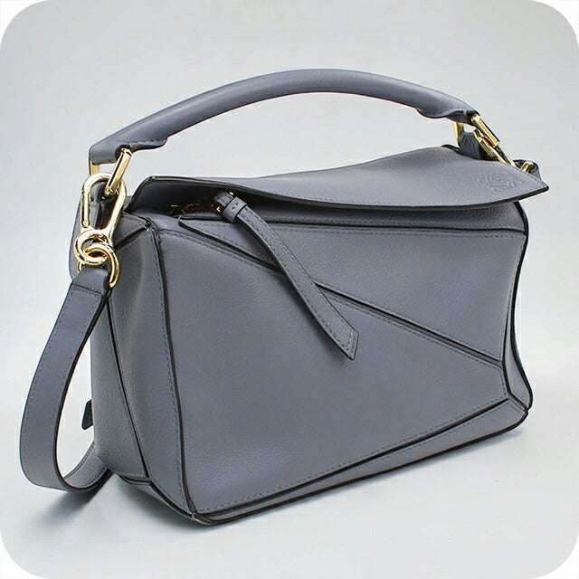 中古 ロエベ ハンドバッグ レディース ブランド LOEWE パズル スモール 2WAY ブルー USDLO120978011