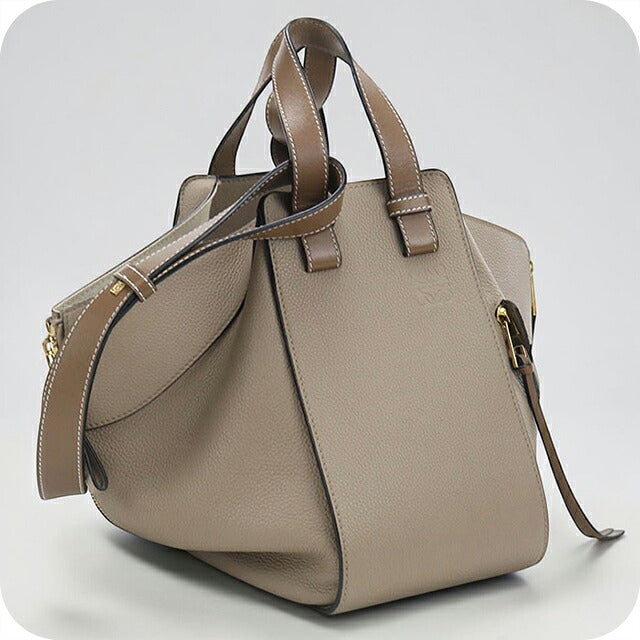二手LOEWE手提包女装品牌LOEWE吊床小号38712KBN60米色USDLO121540011