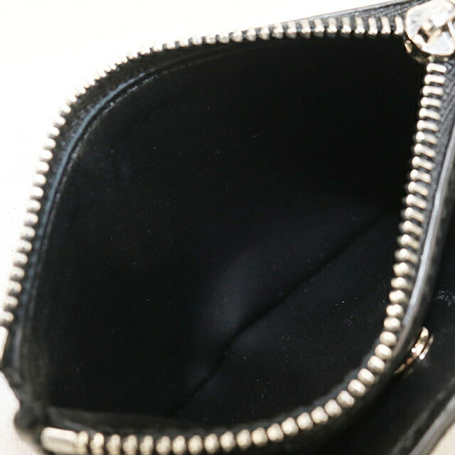 中古 ロエベ 二つ折り財布 二折財布 コンパクト メンズ ブランド LOEWE アナグラム スリム コンパクトウォレット C660W73X02 ブラック USDLO121571011