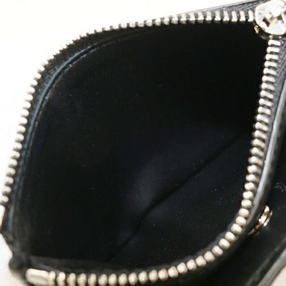中古 ロエベ 二つ折り財布 二折財布 コンパクト メンズ ブランド LOEWE アナグラム スリム コンパクトウォレット C660W73X02 ブラック USDLO121571011