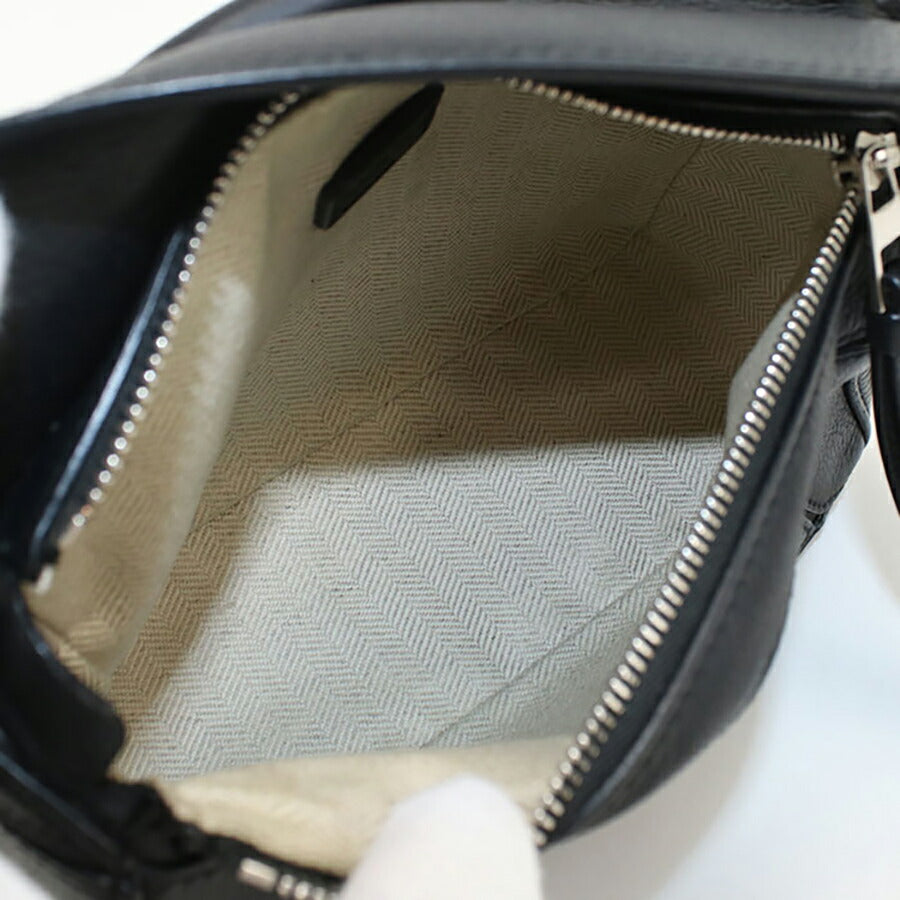 中古 ロエベ 斜め掛け ショルダーバッグ レディース ブランド LOEWE パズルバッグ ミニ ブラック バッグ USDLO93790011