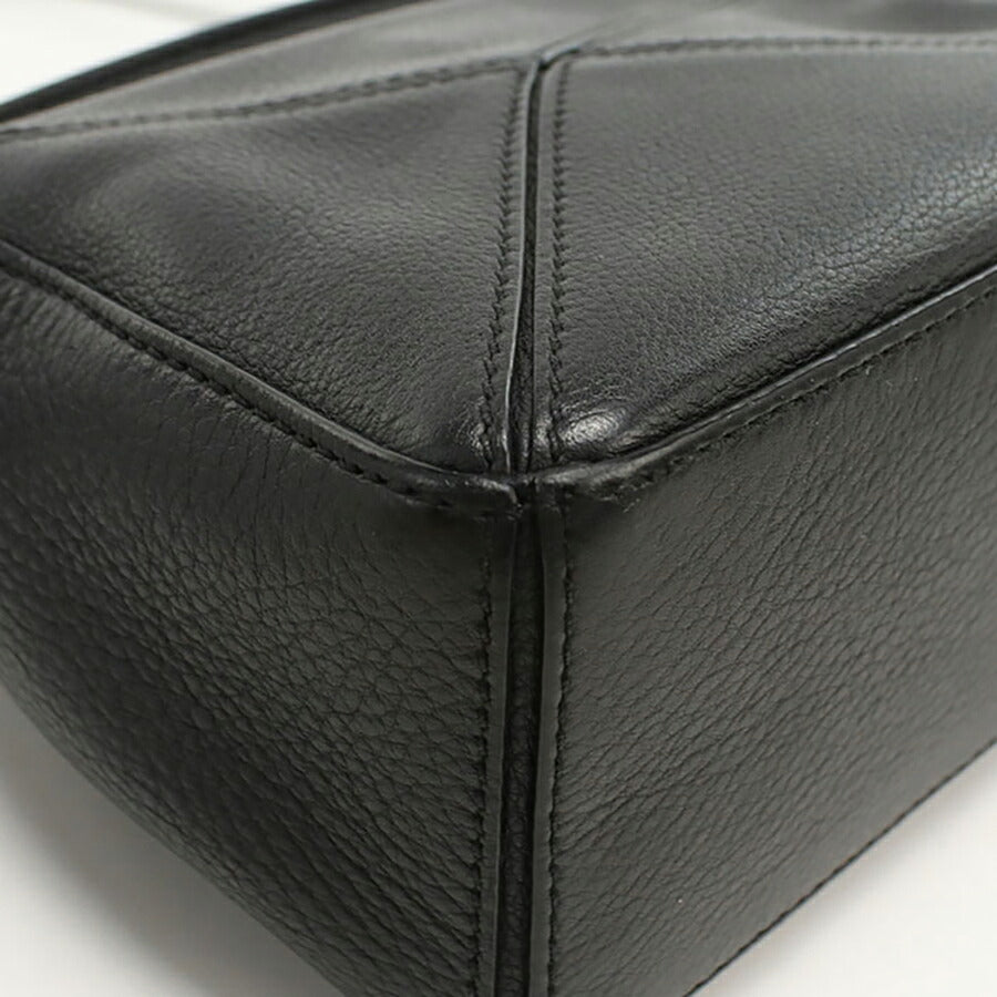 中古 ロエベ 斜め掛け ショルダーバッグ レディース ブランド LOEWE パズルバッグ ミニ ブラック バッグ USDLO93790011