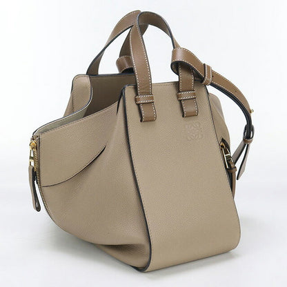 中古 ロエベ ハンドバッグ レディース ブランド LOEWE ハンモックバッグ スモール ベージュ バッグ USDLO94218011
