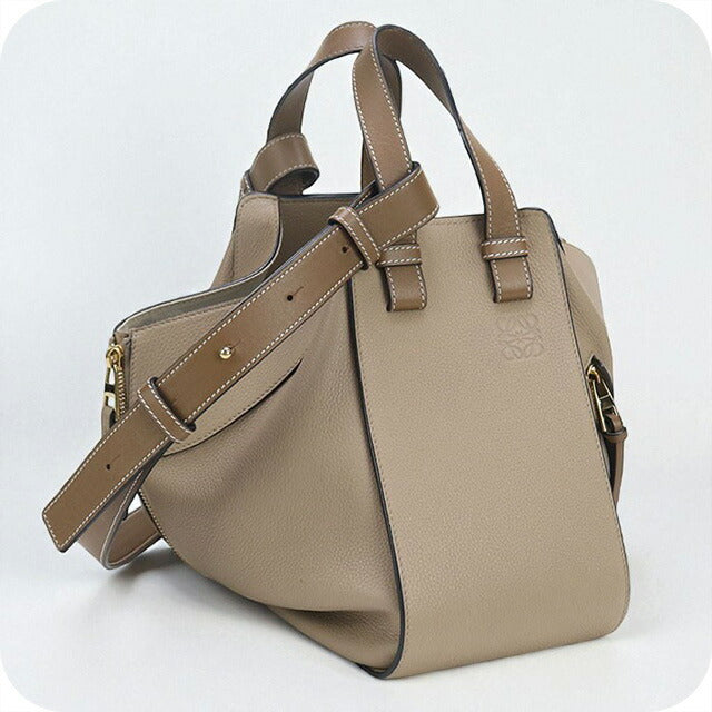 中古 ロエベ ハンドバッグ レディース ブランド LOEWE ハンモックバッグ スモール ベージュ バッグ USDLO94218011