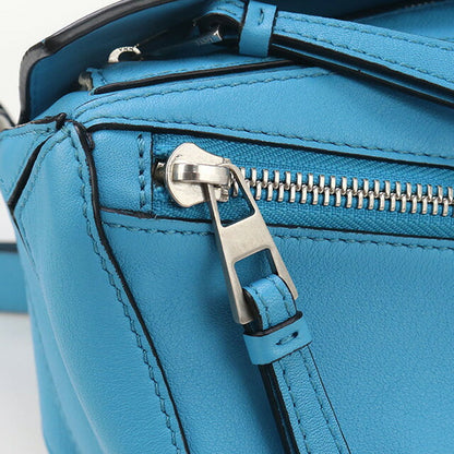 二手Loewe Body Bag男士品牌Loewe Puzzle Bum Bag Mini Blue Bag USDLO95248011