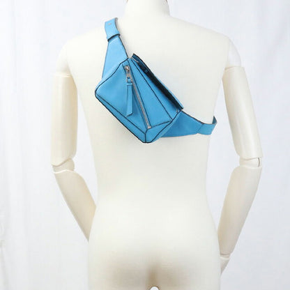 二手Loewe Body Bag男士品牌Loewe Puzzle Bum Bag Mini Blue Bag USDLO95248011