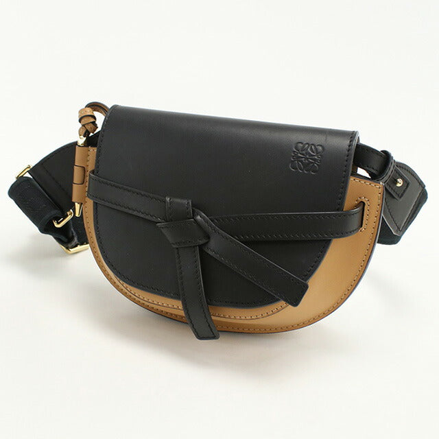 二手Loewe crossbody shough Bag for妇女品牌Loewe Gate Dual Bag Mini Brown Bag USDLO95899011