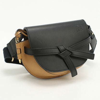 二手Loewe crossbody shough Bag for妇女品牌Loewe Gate Dual Bag Mini Brown Bag USDLO95899011