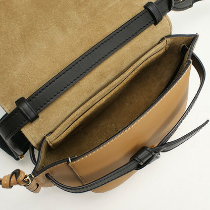 二手Loewe crossbody shough Bag for妇女品牌Loewe Gate Dual Bag Mini Brown Bag USDLO95899011