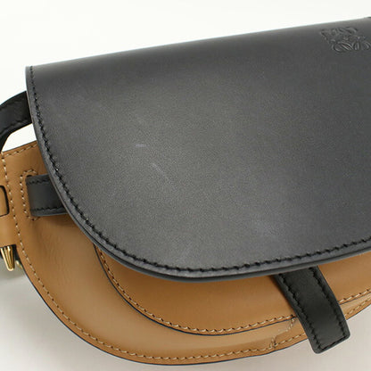 二手Loewe crossbody shough Bag for妇女品牌Loewe Gate Dual Bag Mini Brown Bag USDLO95899011