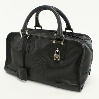 Used Loewe Handbag for Women Brand LOEWE Amazona 28 Leather Black Bag USDLO96876011