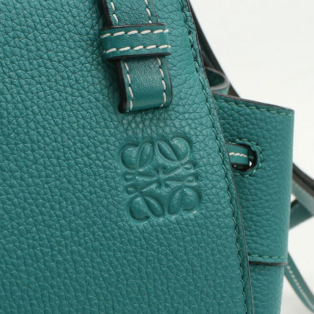中古 ロエベ ハンドバッグ レディース ブランド LOEWE ハンモックバッグ ミニ グリーン バッグ USDLO96884011