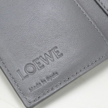 中古 ロエベ 三折財布 レディース ブランド LOEWE アナグラム トライフォールド ウォレット Ｃ821ＴR2X16 グレー 財布 USDLO96983011