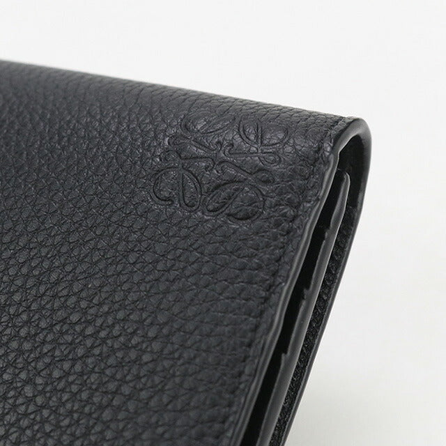 中古 ロエベ 長財布二折 メンズ ブランド LOEWE ロング ホリゾンタル ウォレット C660978X02 ブラック 財布 USDLO97622011