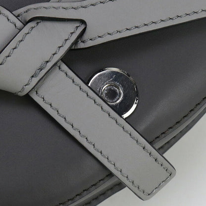 中古 ロエベ 斜め掛け ショルダーバッグ レディース ブランド LOEWE ゲートデュアル ミニ グレー バッグ USDLO97788011