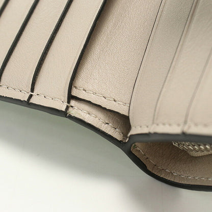 中古 ロエベ 二折財布 レディース ブランド LOEWE コンパクト ジップウォレット グリーン 財布 USDLO97829011