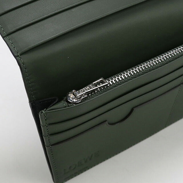 龍*二様 LOEWE 長財布 ブラック レザー LOEWE（ロエベ） 二つ折り長財布 PUZZLE LONG HORIZONTAL WALLET