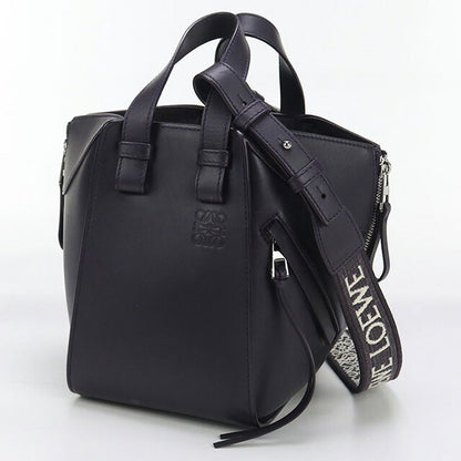 中古 ロエベ ハンドバッグ レディース ブランド LOEWE ハンモックバッグ コンパクト A538H13X14 パープル バッグ USDLO98306011
