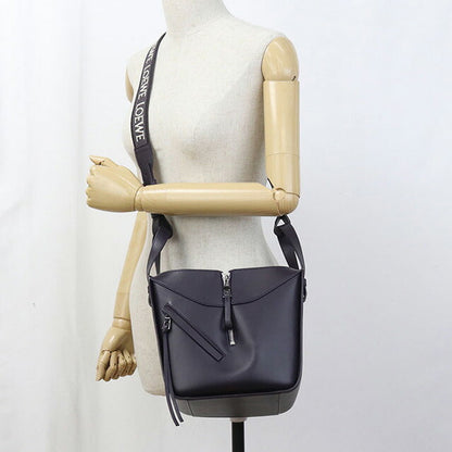 中古 ロエベ ハンドバッグ レディース ブランド LOEWE ハンモックバッグ コンパクト A538H13X14 パープル バッグ USDLO98306011