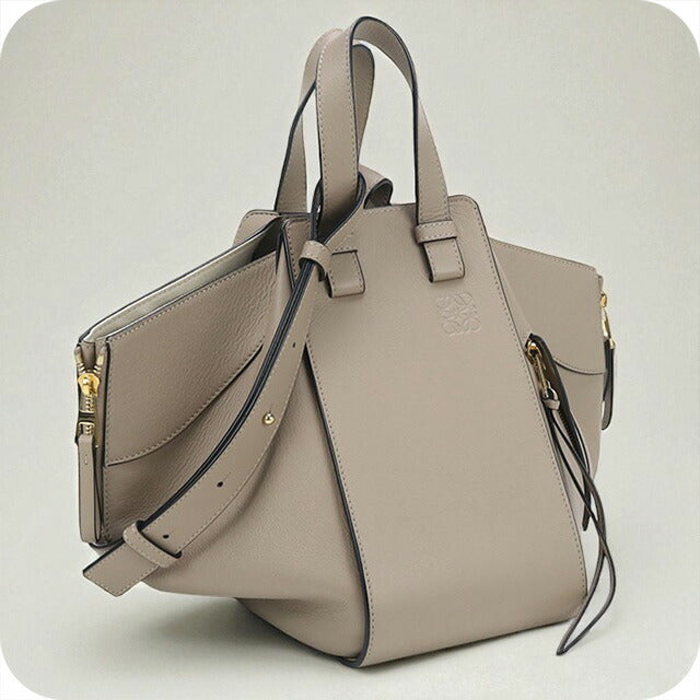 中古 ロエベ ハンドバッグ レディース ブランド LOEWE ハンモックバッグ グレー バッグ USDLO98589011
