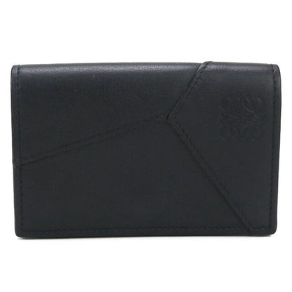 中古 ロエベ 名刺入れ メンズ ブランド LOEWE ビジネス カードホルダー ブラック 小物 USDLO98800011