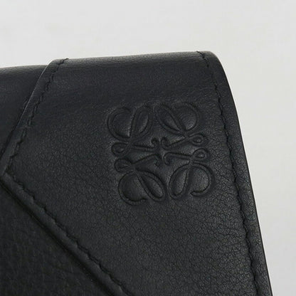 中古 ロエベ 名刺入れ メンズ ブランド LOEWE ビジネス カードホルダー ブラック 小物 USDLO98800011
