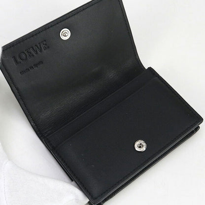 中古 ロエベ 名刺入れ メンズ ブランド LOEWE ビジネス カードホルダー ブラック 小物 USDLO98800011