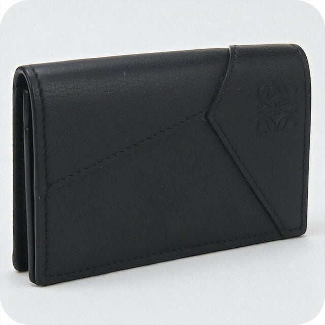 中古 ロエベ 名刺入れ メンズ ブランド LOEWE ビジネス カードホルダー ブラック 小物 USDLO98800011