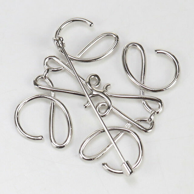 中古 ロエベ ブローチ レディース ブランド LOEWE アナグラム