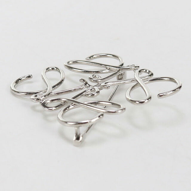 中古 ロエベ ブローチ レディース ブランド LOEWE アナグラム