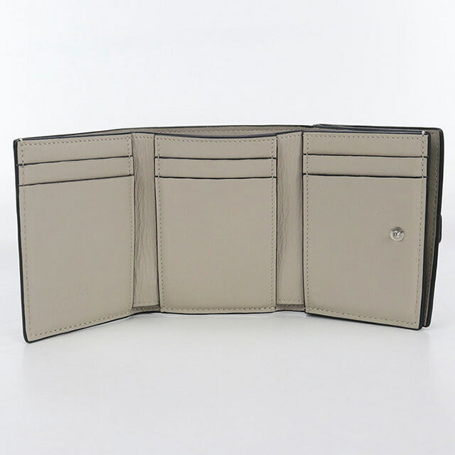 中古 ロエベ 三折財布 レディース ブランド LOEWE トライフォールドウォレット C660TR2X03 グリーン 財布 USDLO99128011