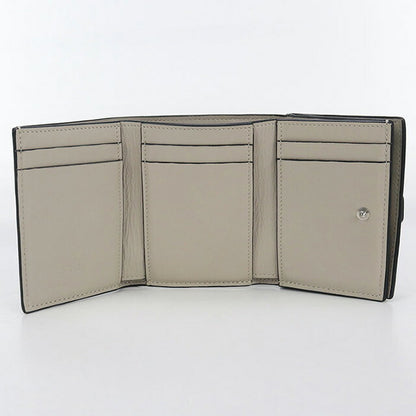 中古 ロエベ 三折財布 レディース ブランド LOEWE トライフォールドウォレット C660TR2X03 グリーン 財布 USDLO99128011