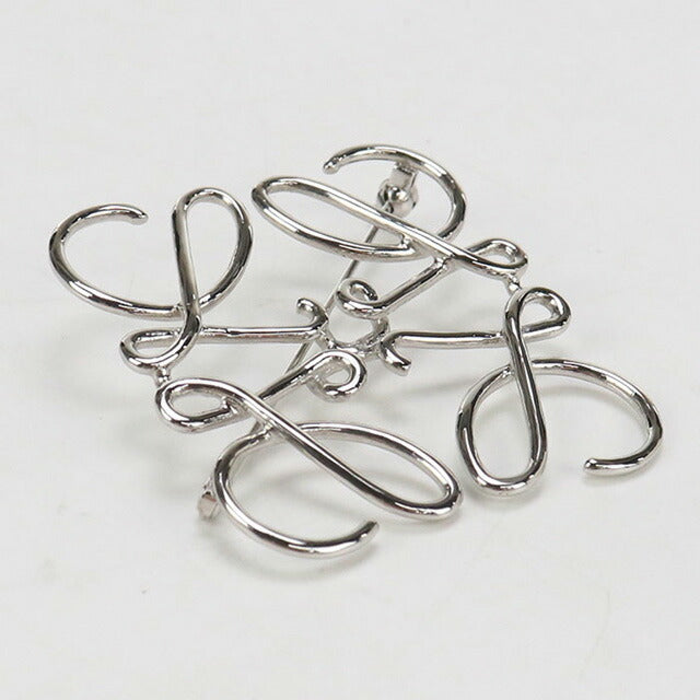 中古 ロエベ ブローチ レディース ブランド LOEWE アナグラム