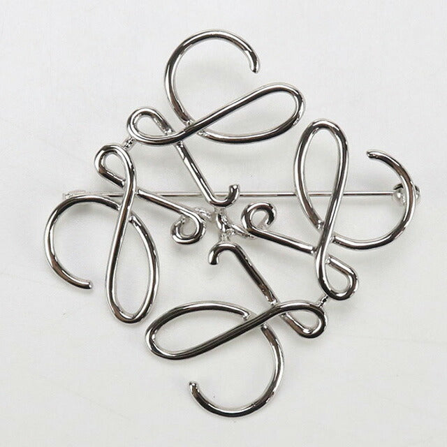 中古 ロエベ ブローチ レディース ブランド LOEWE アナグラム