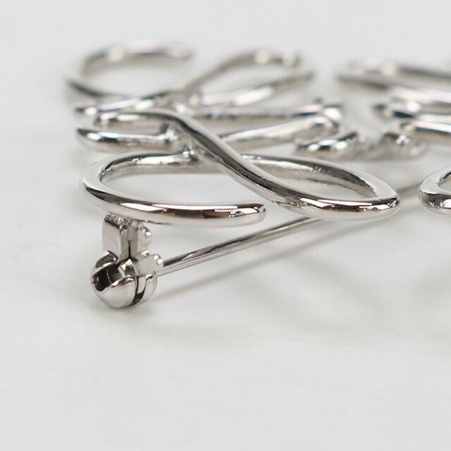 LOEWE　ロエベ　アナグラムブローチ　シルバー　新品未使用 ロエベ LOEWE LOEWE ブローチ ANAGRAM BROOCH アナグラム