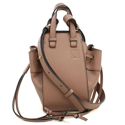 中古 ロエベ ハンドバッグ レディース ブランド LOEWE  ハンモックバッグ ミニ 2WAY ピンク USDLO99349011