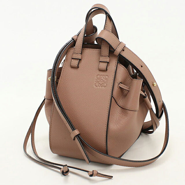 中古 ロエベ ハンドバッグ レディース ブランド LOEWE  ハンモックバッグ ミニ 2WAY ピンク USDLO99349011