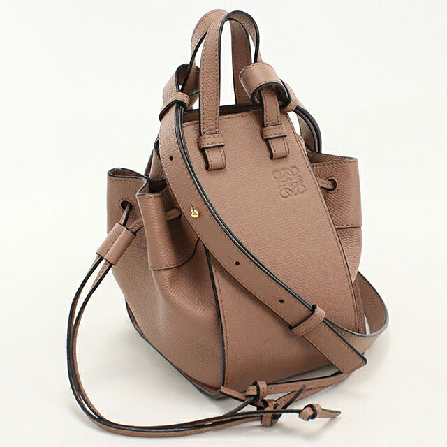 中古 ロエベ ハンドバッグ レディース ブランド LOEWE  ハンモックバッグ ミニ 2WAY ピンク USDLO99349011