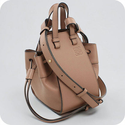 中古 ロエベ ハンドバッグ レディース ブランド LOEWE  ハンモックバッグ ミニ 2WAY ピンク USDLO99349011
