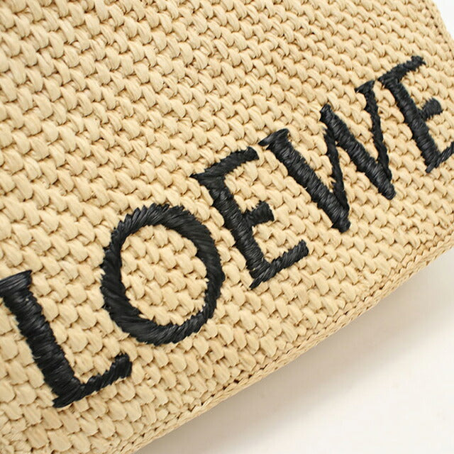 中古 ロエベ カゴバッグ レディース ブランド LOEWE ロエベ フォント スモール 2WAY A685B59X03 ベージュ バッグ USDLO99430011