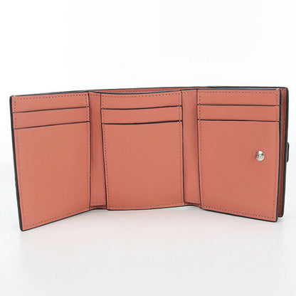 中古 ロエベ 三折財布 レディース ブランド LOEWE トライフォールド ウォレット レザー C660TR2X03 ベージュ 財布 USDLO99836011