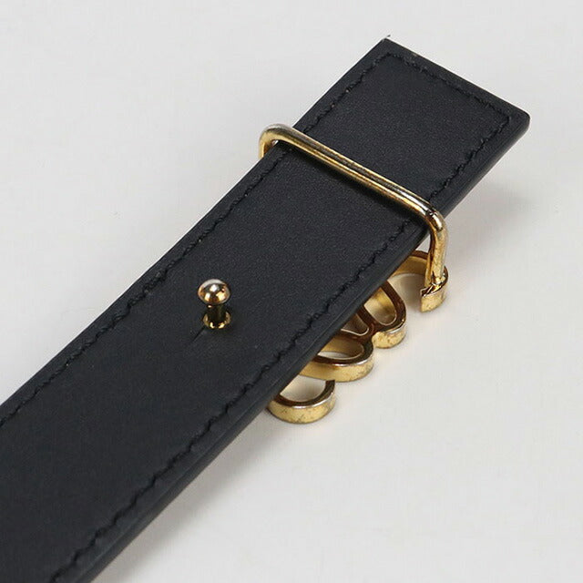 中古 ロエベ ベルト レディース ブランド LOEWE アナグラム リバーシブル レザー E821Z26X03 ブラウン 小物 USDLO99837011