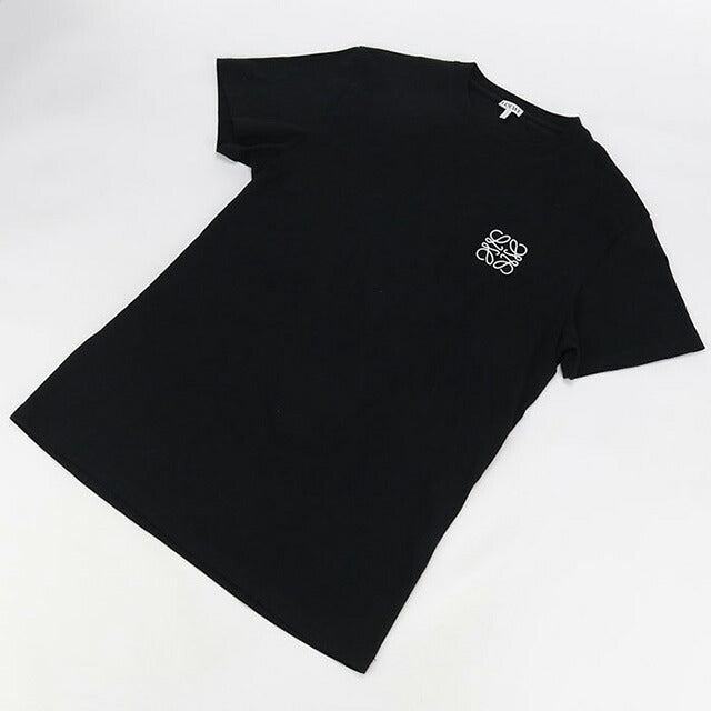 中古 ロエベ Tシャツ メンズ ブランド LOEWE レギュラーフィット H526Y22X75 ブラック ウェア USDLO99941011