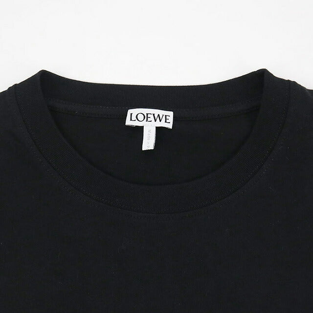 中古 ロエベ Tシャツ メンズ ブランド LOEWE レギュラーフィット H526Y22X75 ブラック ウェア USDLO99941011