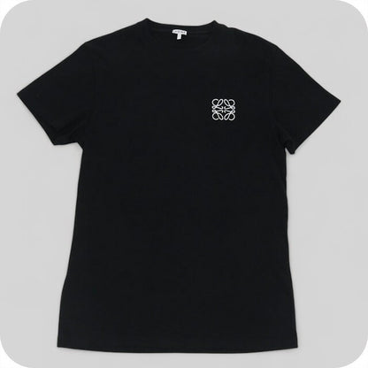 中古 ロエベ Tシャツ メンズ ブランド LOEWE レギュラーフィット H526Y22X75 ブラック ウェア USDLO99941011