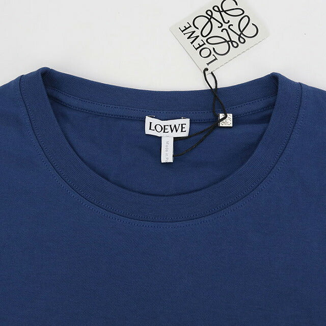 中古 ロエベ Tシャツ メンズ ブランド LOEWE リラックスフィット H526Y22XBC ブルー ウェア USDLO99943011