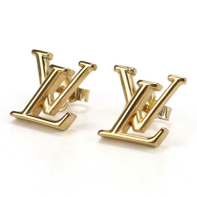 中古 ルイヴィトン ピアス レディース ブランド LOUIS VUITTON ピアス・LVアイコニック M00743 ゴールド アクセサリー USDLV100118011