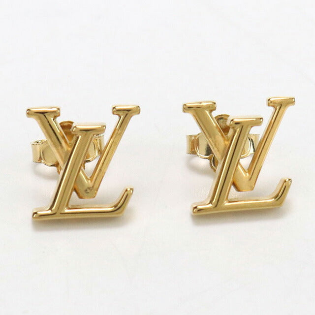 中古 ルイヴィトン ピアス レディース ブランド LOUIS VUITTON ピアス・LVアイコニック M00743 ゴールド アクセサリー USDLV100118011